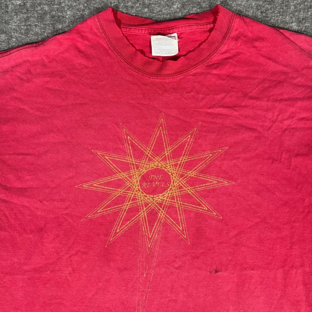 Vintage 2001 The Washington Revels Hanes Beefy-T Red Graphic Shirt XL